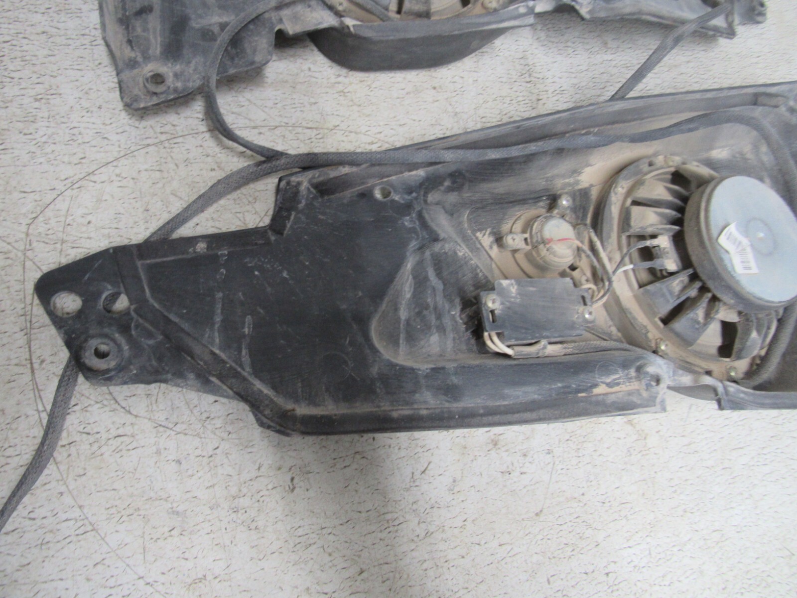 17 POLARIS RZR XP 1000 DOOR SPEAKERS RIGHT LEFT MB QUART INNER STOCK OEM #0739