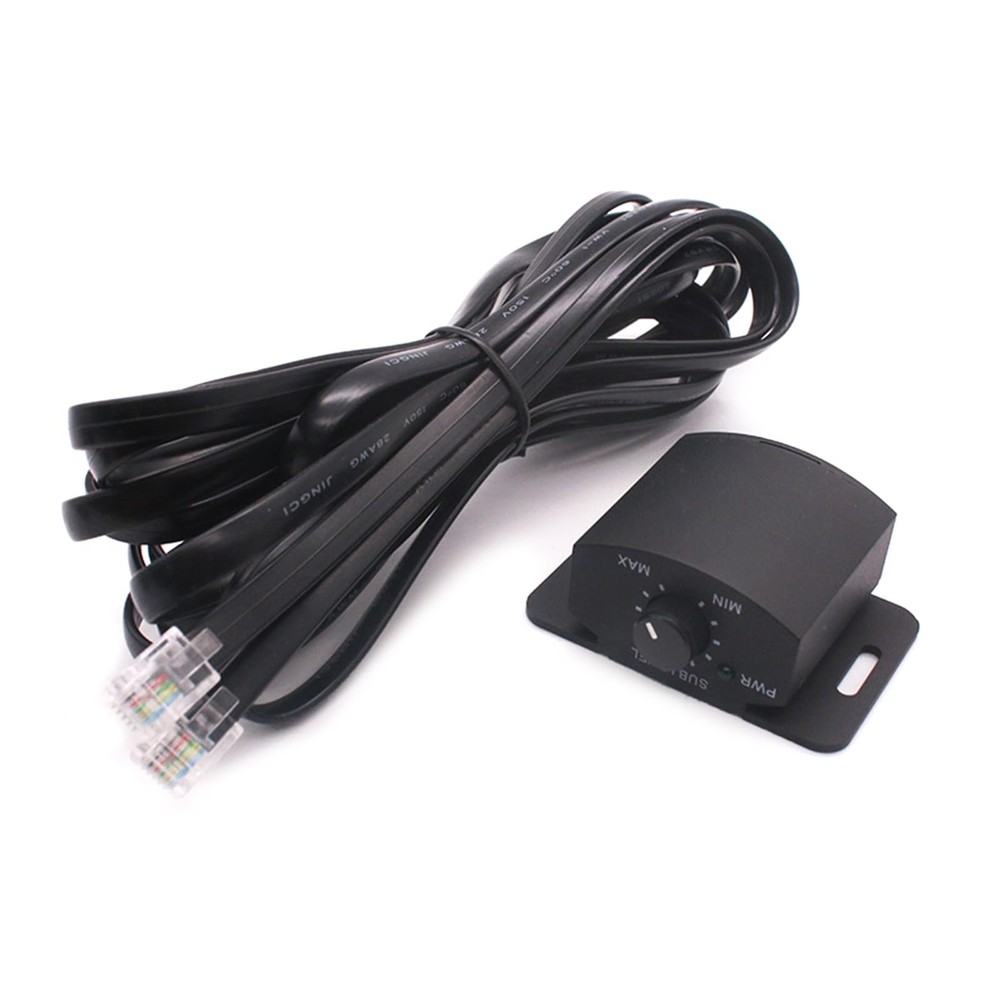 Amplifiers Tuner Car Volume Controller Amplifier Bass Knob Control Remote 6Pi...