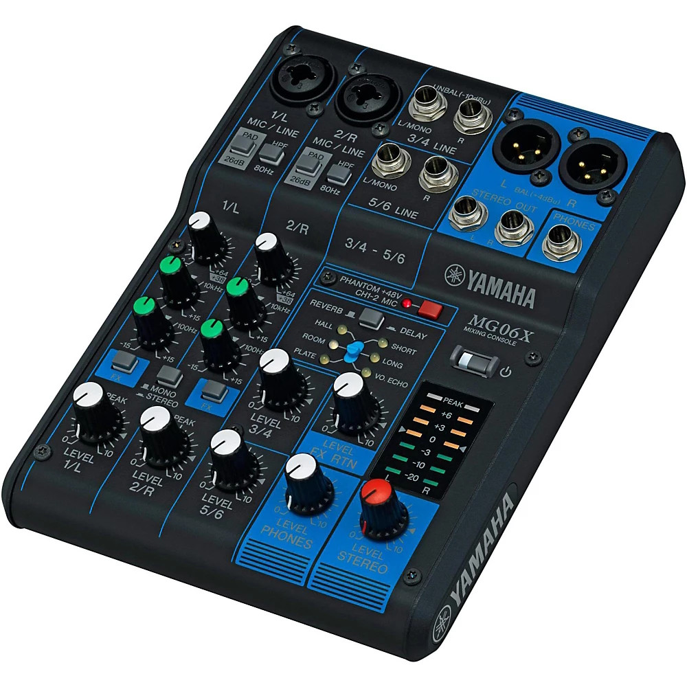 Yamaha MG06X 6-Channel Mixer