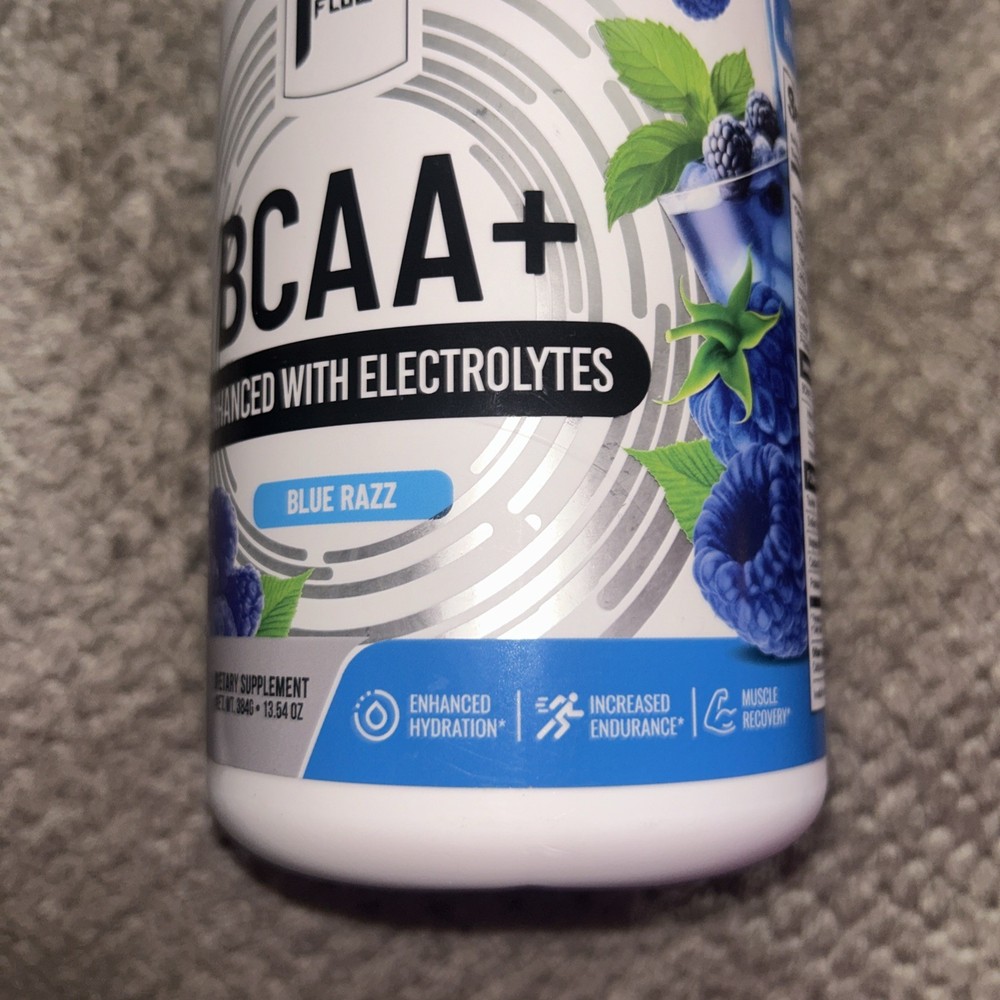Flow BCAA+ Enhanced With Electrolytes ~Blue Razz~
