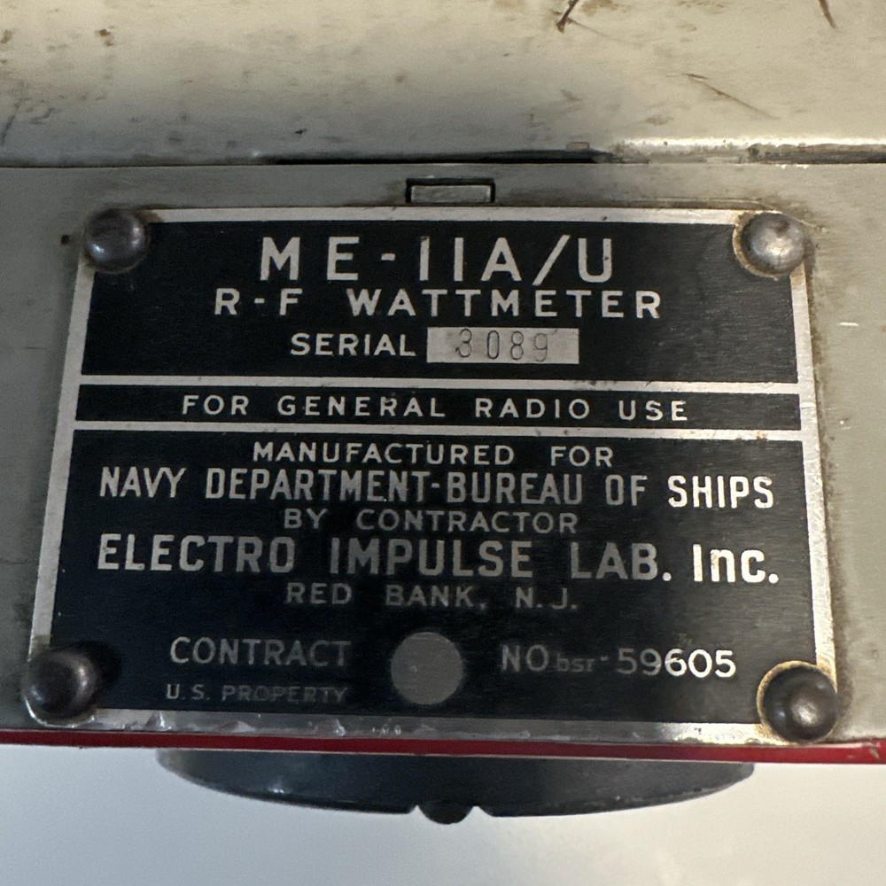 ME-IIA/U Rf- Wattmeter