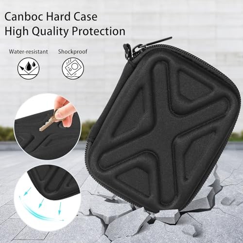 Digital Camera Case for AbergBest 21 Mega Pixels 2.7" LCD Rechargeable Black