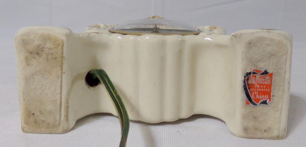 Johnson Hall Ceramic Sessions Victorian Style Clock