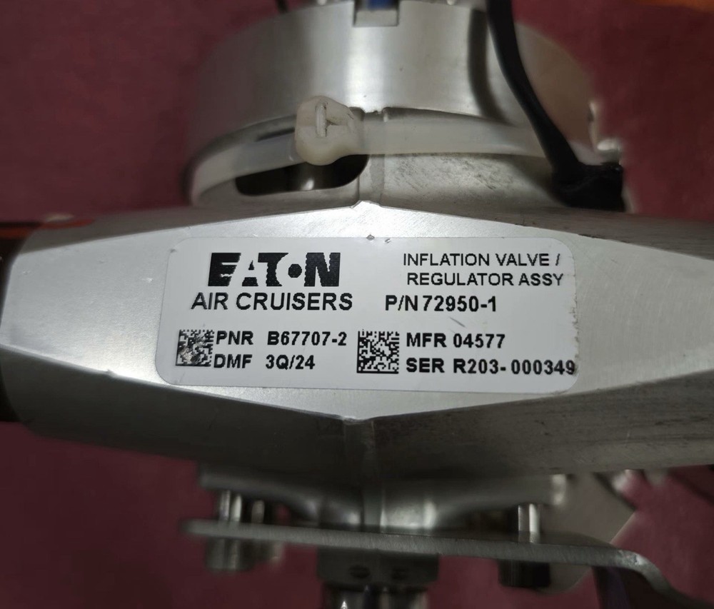 Valve Regulator 72950-1 B67707-2