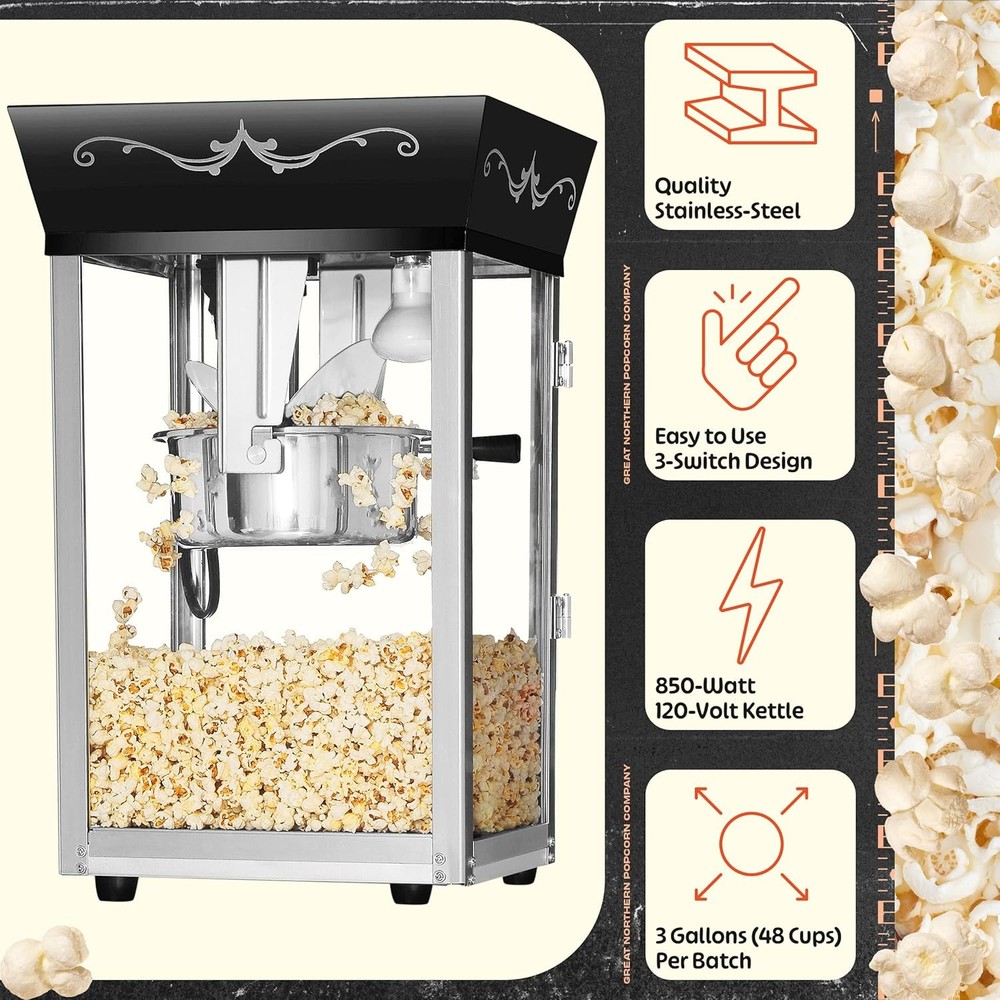 8oz Popcorn Maker Stainless Steel Kettle