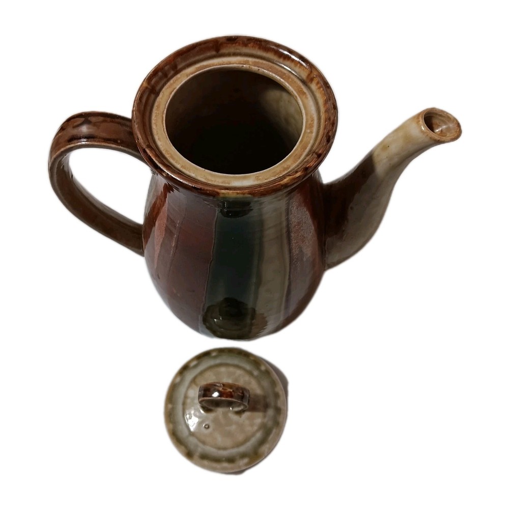 Vintage Enesco Striped Teapot, Japan