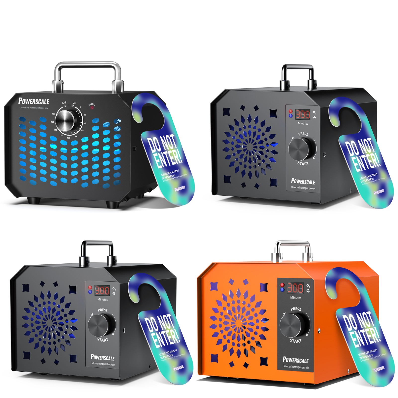 250000mg/h Ozone Generator Machine Air Purifier Ionizer Ozonator Timer for Home