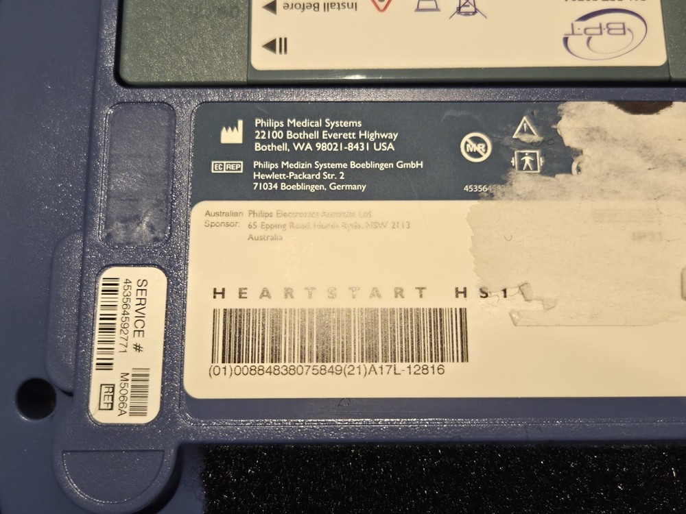 Philips HeartStart HS1 OnSite AED Defibrillator