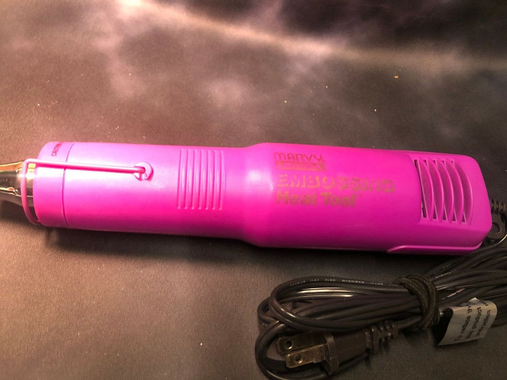 Marvy Uchida Embossing Heat Gun Tool Pink