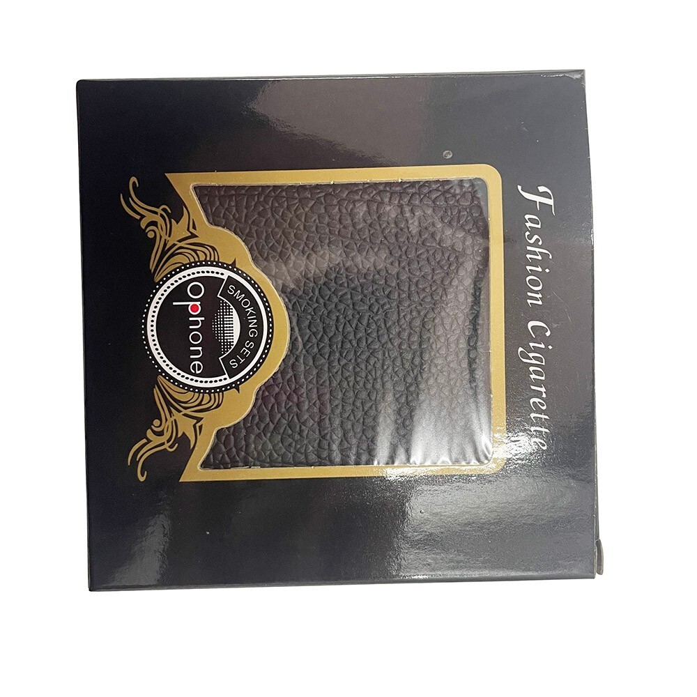 Leather Cigarette Case PU Holder