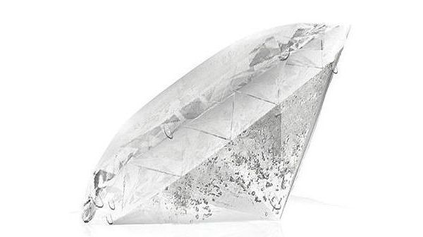 SiliconeZone Iconic Large Diamond Silicone Ice Cube Mold