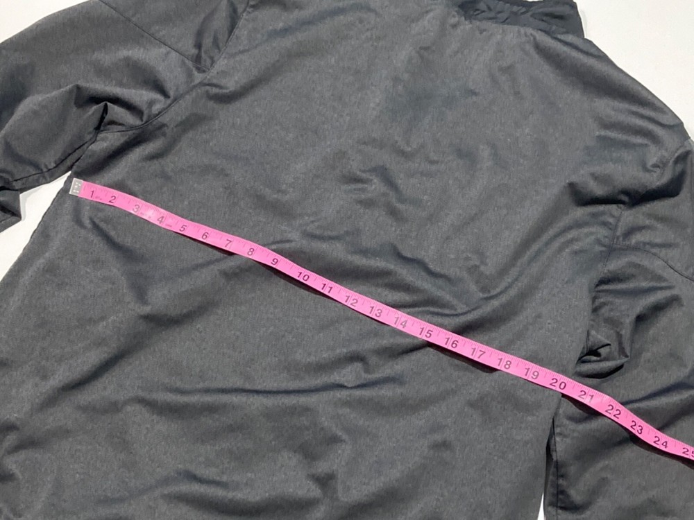 Billikens Nike Golf Wind Pullover size L Black 1/4 Zip Poly Pockets