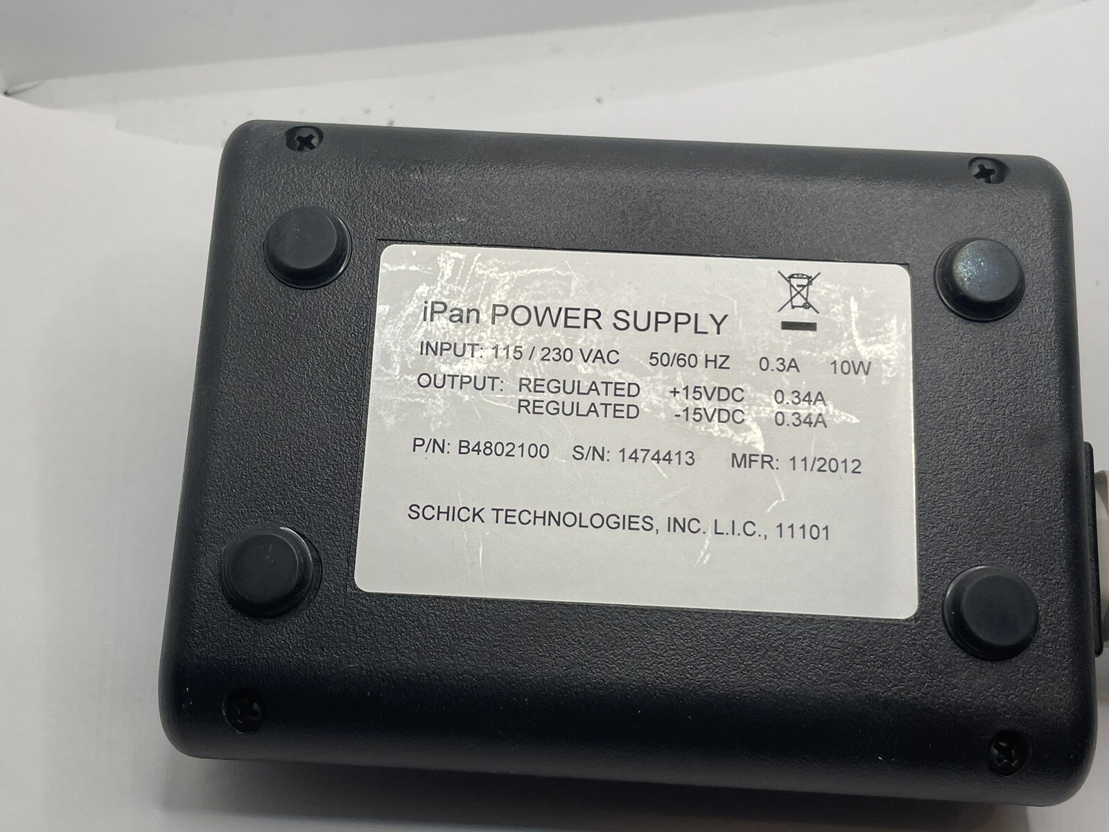 Schick HS Interface Remote InterfaceDental Pan iPan with power supply