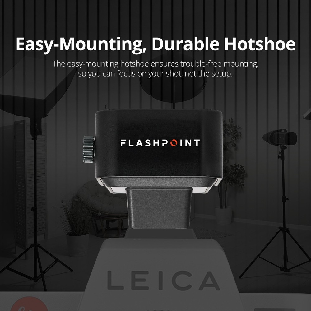 Flashpoint R2 Nano Touchscreen TTL Wireless Flash Trigger for Leica, Godox X3 L