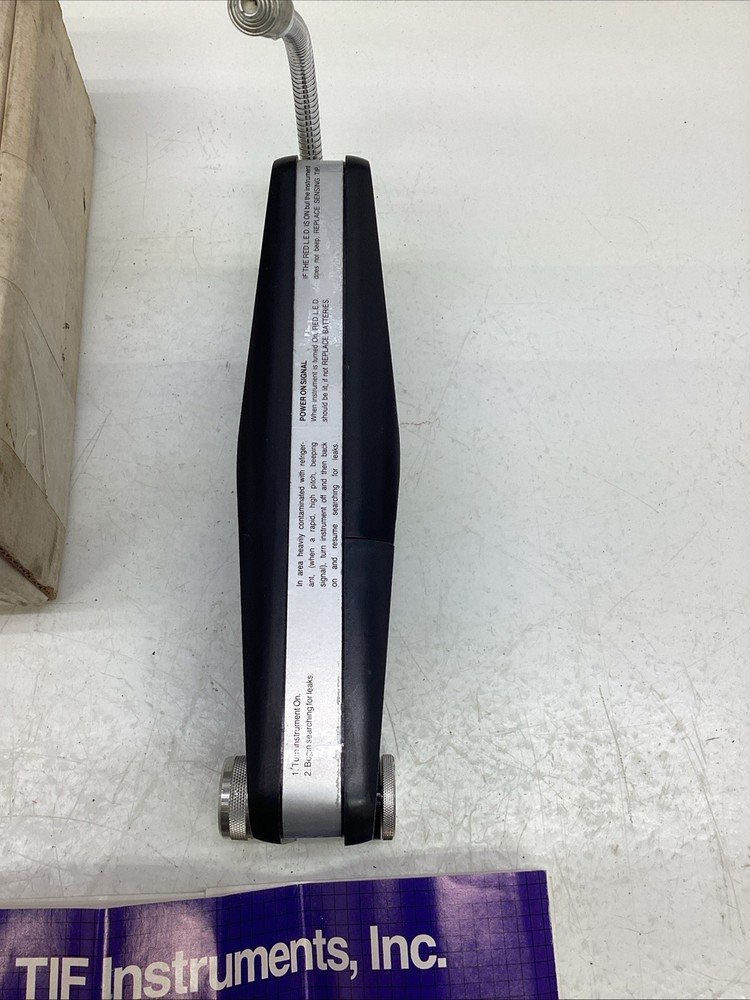 TIF Instruments Automatic Halogen Leak Detector 5000 A NIB