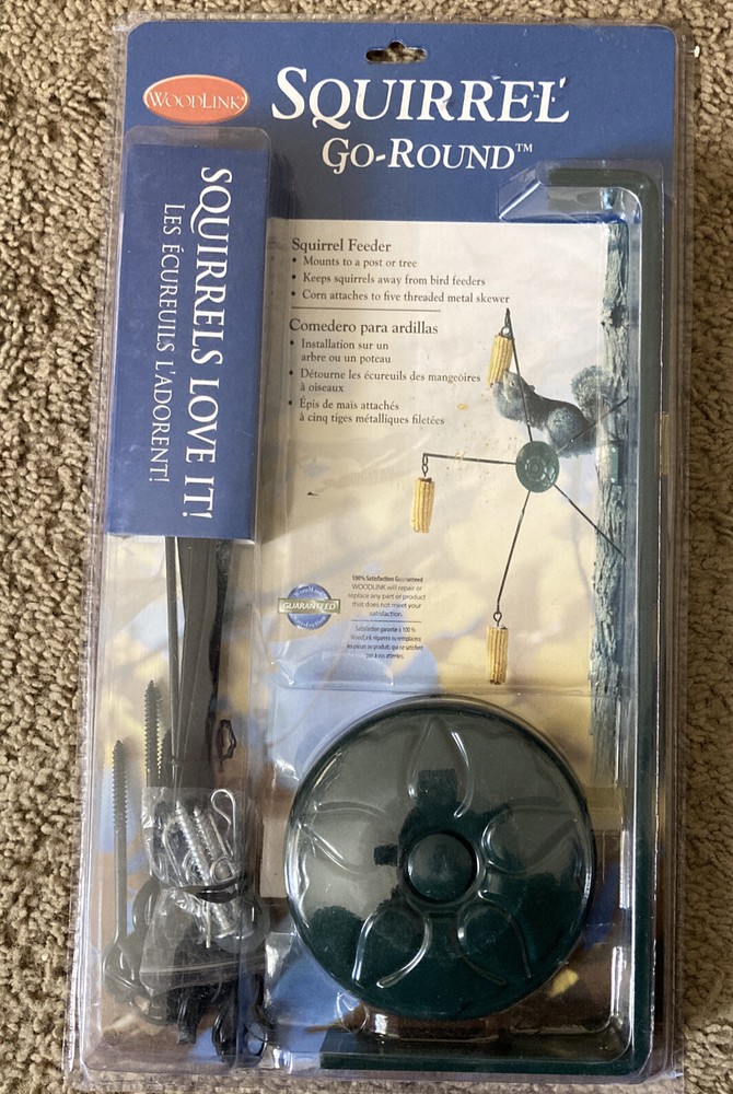 Woodlink  Squirrel-Go-Round Squirrel Feeder Unopened