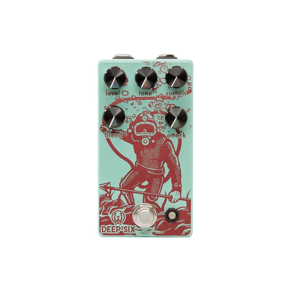 Walrus Audio Deep Six V3 Compressor Guitar Effects Pedal