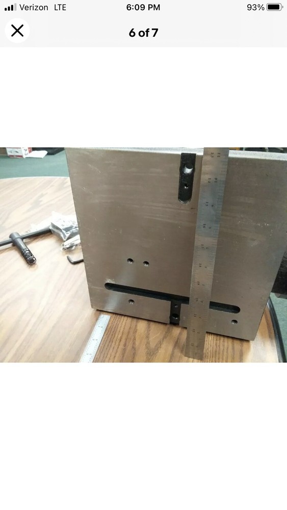 8" PRECISION TILTING ROTARY TABLE, Part#TSK-200- NEW