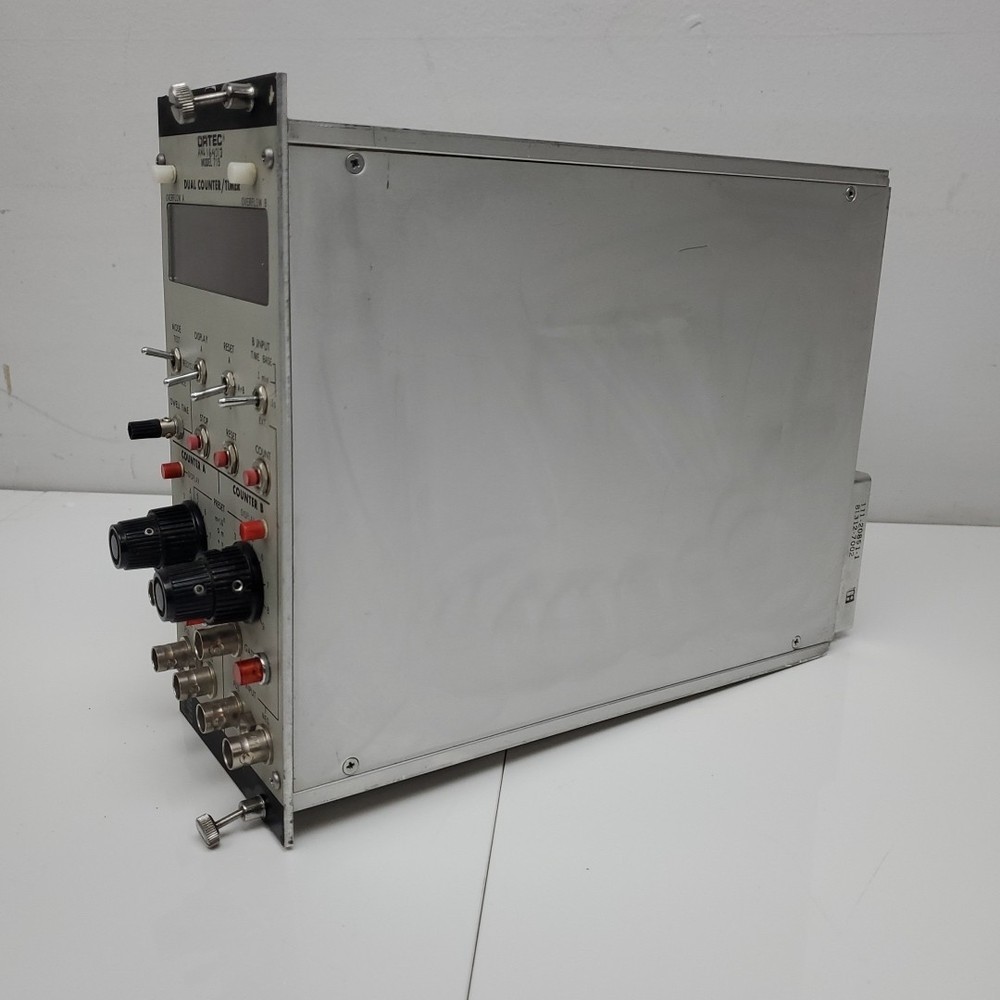 Vintage Ortec Model 715 Dual Counter/Timer NIM BIN Module