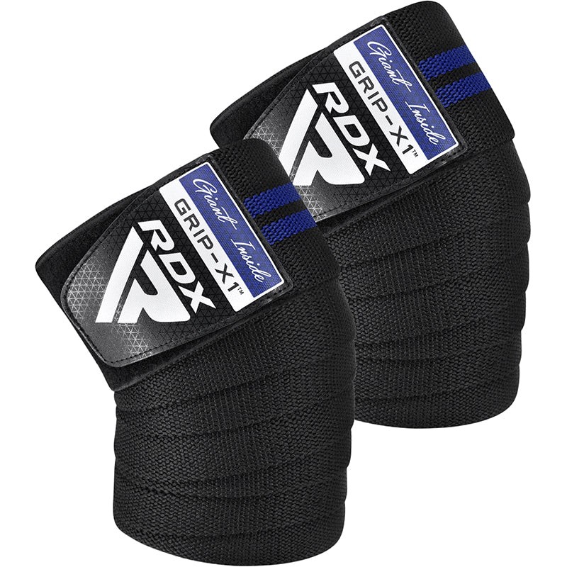 RDX Knee Wraps – Premium Support & Stability for Weightlifting & Leg Workouts