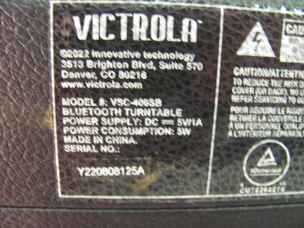 Victrola Journey+ Bluetooth Suitcase Record Player