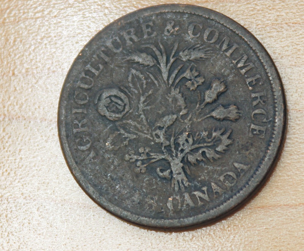 1838 Canada Banque du Peuple 1 Sous Token
