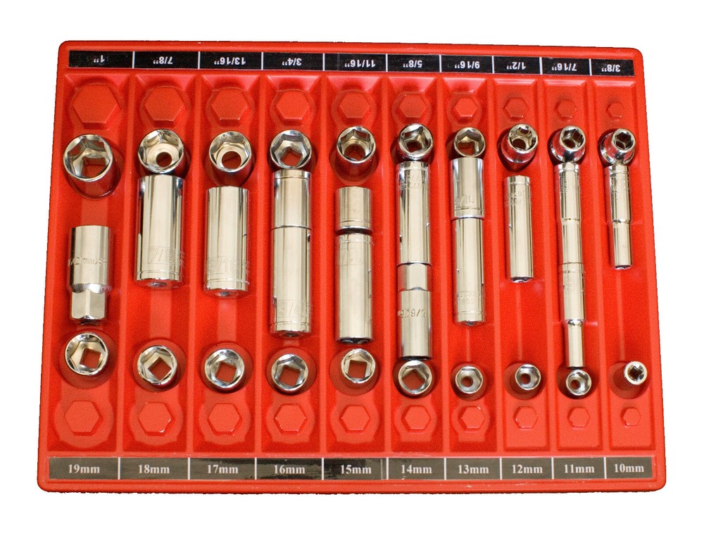 Tool Sorter Socket Organizer - Red