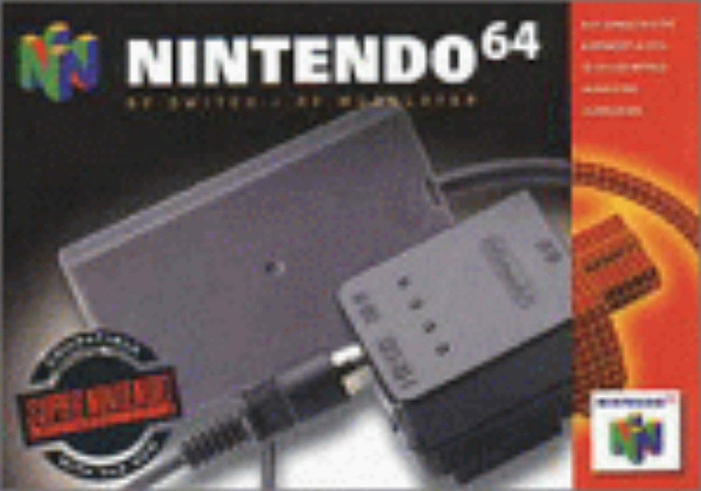 Nintendo OEM RF Switch RF Modulator Very Good N64 8Z