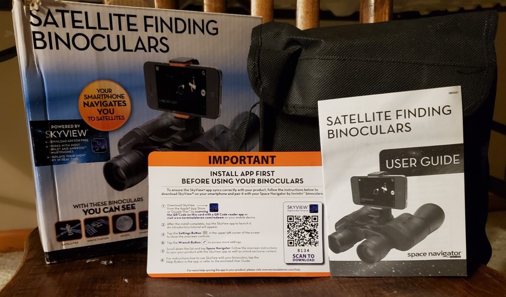 Satellite Finding Binoculars Powered by Skyview [Learn About Space]