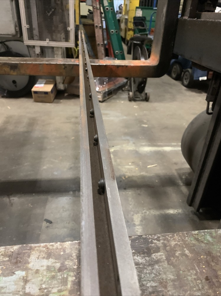 145” Die Holder Used Press Brake Tooling