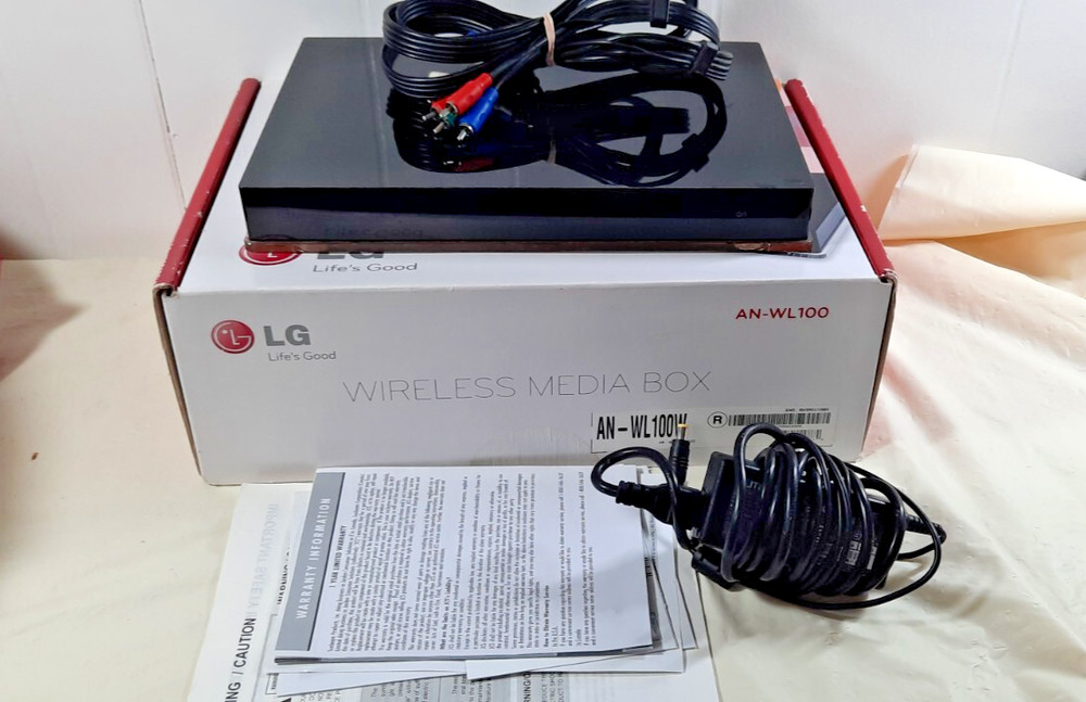 LG Wireless Media Box AN-WL100 LG Complete in box