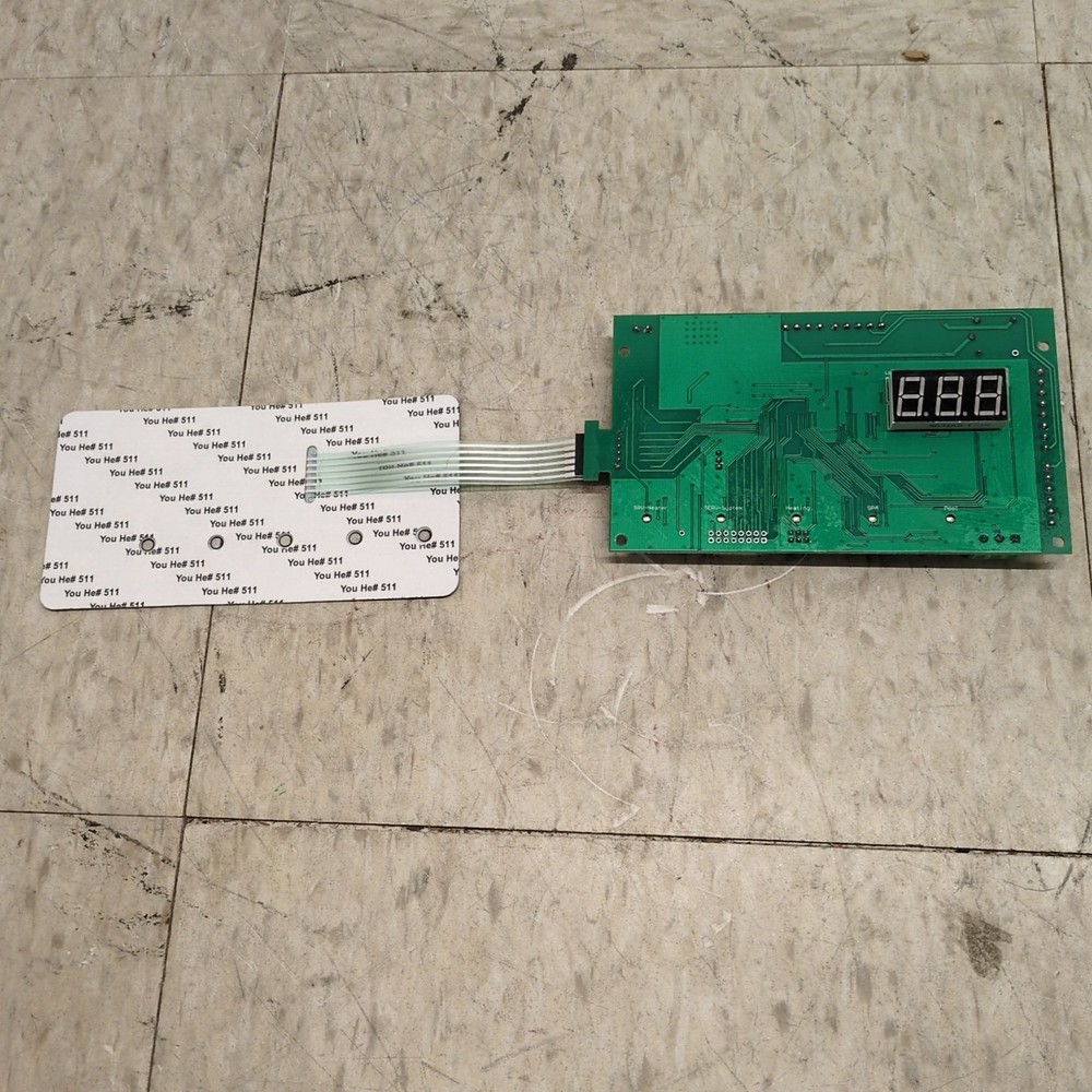 42002-0007S Control Board Kit w/ 472610Z Switch Pad For Pentair MasterTemp