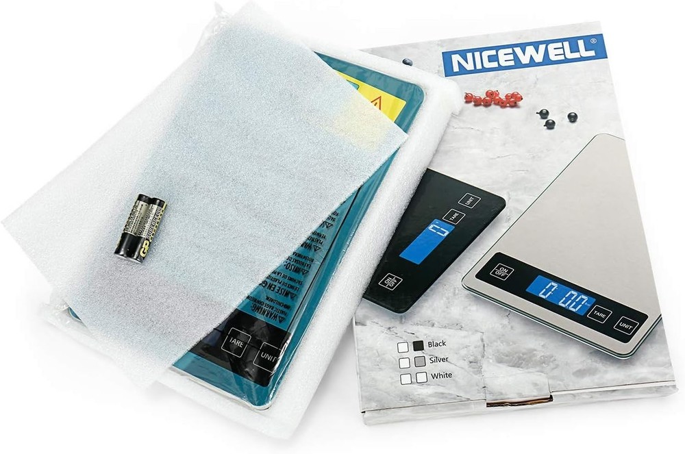 Food Scale Digital Kitchen Scale 22lb Precise Grams Oz Tare Function