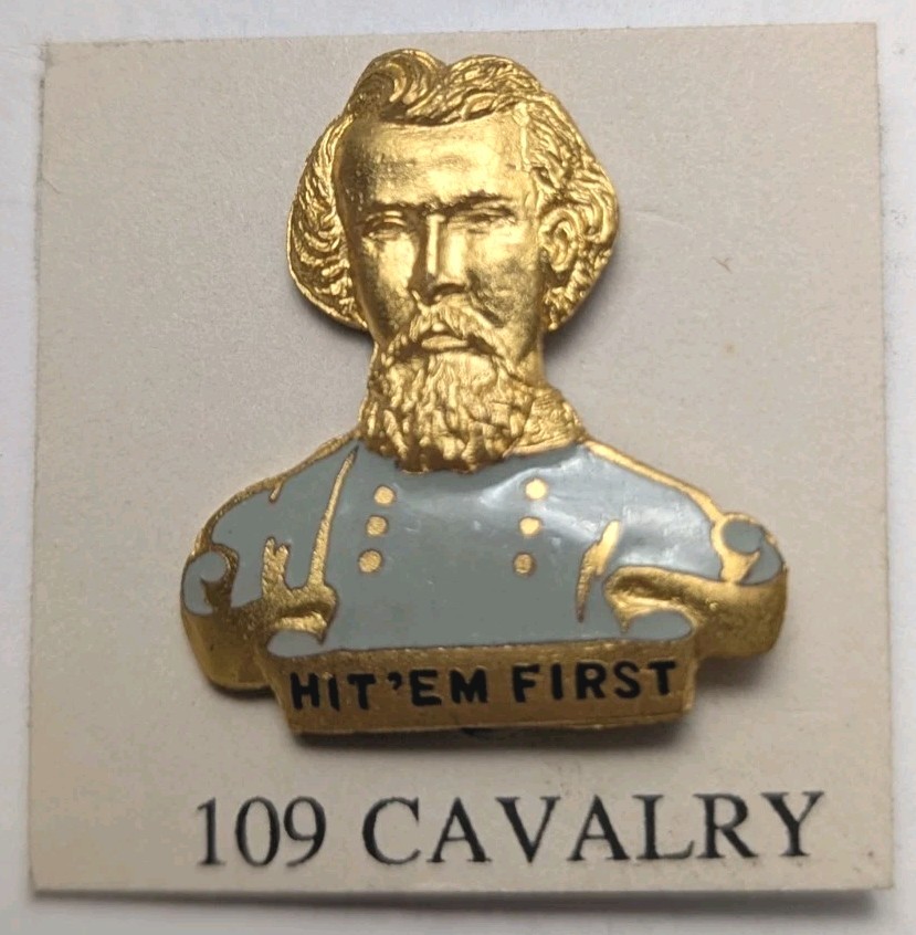 WW2 109th Cavalry Regiment Unit Crest D.I. - PB   XB