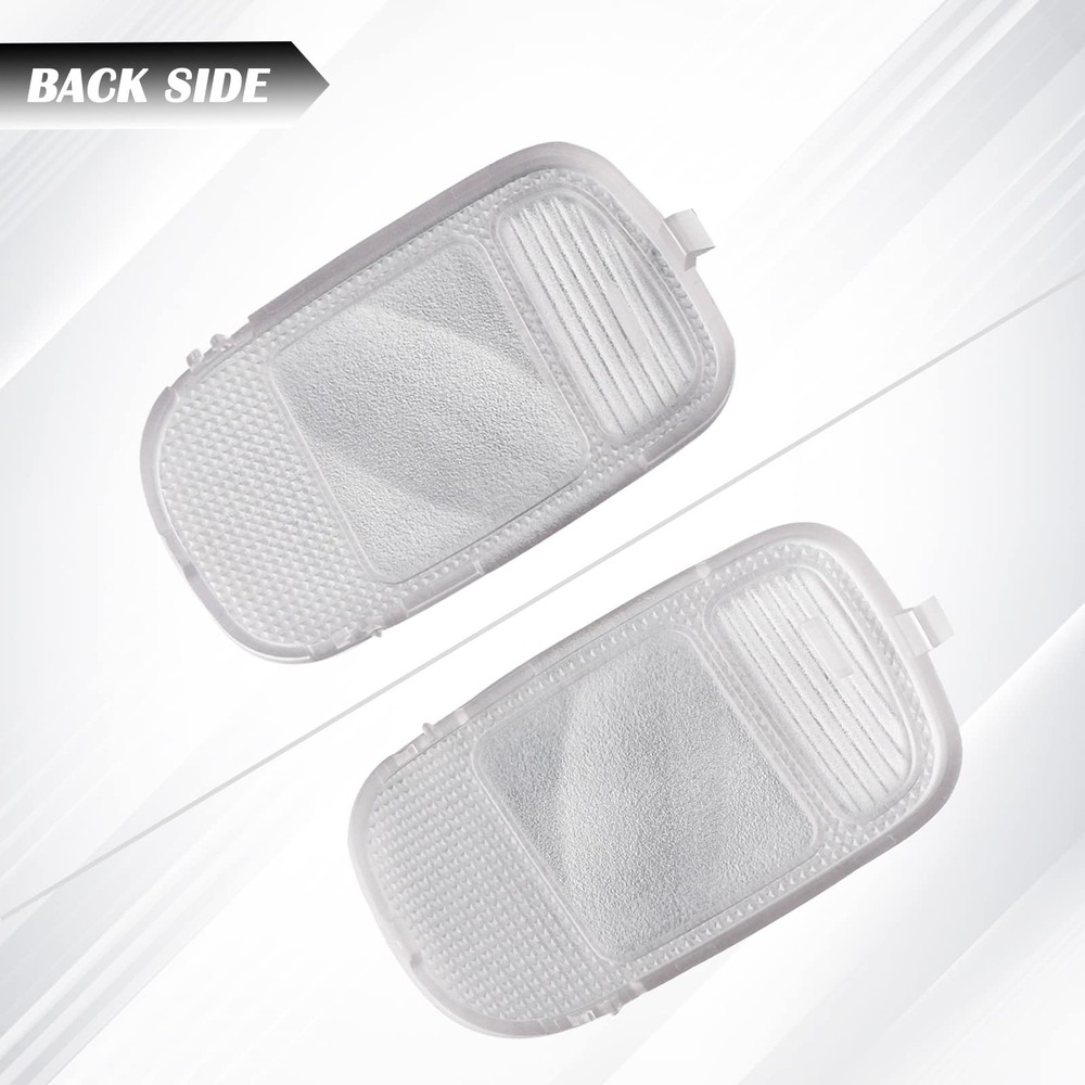 Dome Light Cover Overhead Console Reading Lamp Compatible with Dodge Ram 1500...