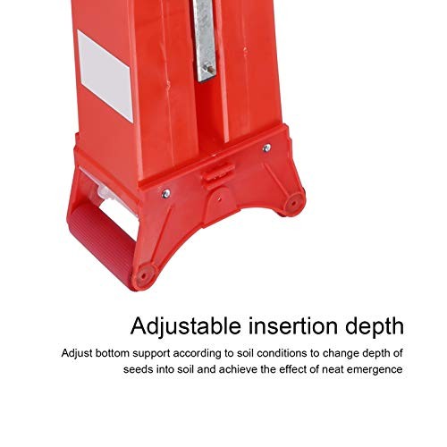 Fertilizer Seeder, Precise Seeding Fertilize Accurately Portable Garden Push