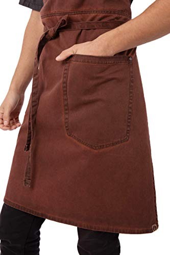 Unisex Dorset Bib Apron One Size Rust