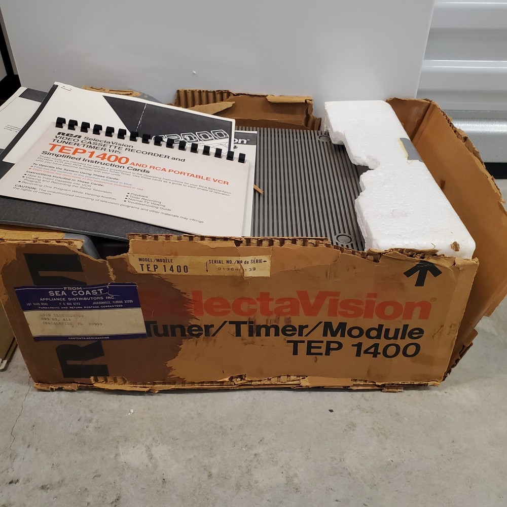 RCA Selectavision Turner Timer Module TEP 1400