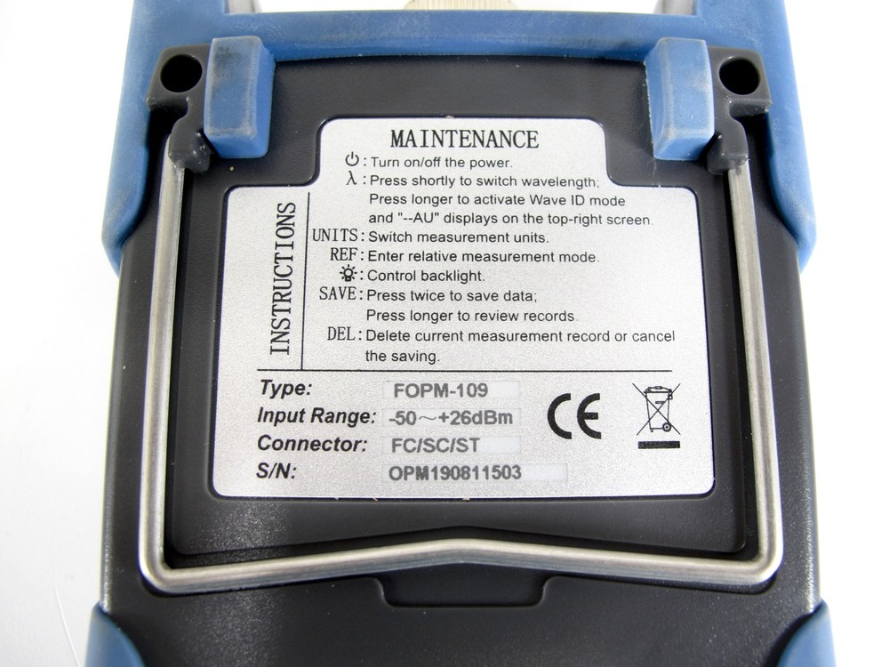 FS FOPM-204 Handheld Optical Power Meter -50~+26dBm