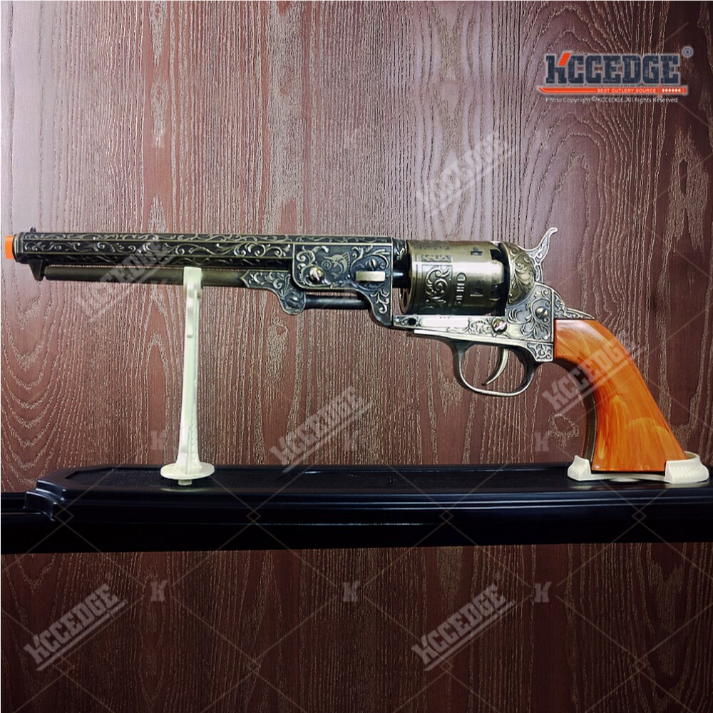 SuperNatural Western Cowboy Black Powder Outlaw Revolver Pistol Metal Replica
