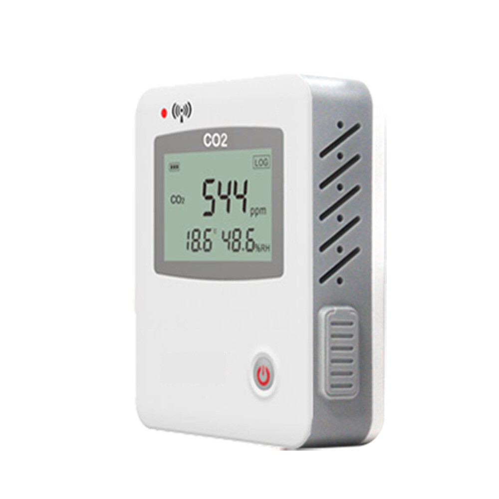Carbon Dioxide CO2 Temperature Humidity Meter Tester Data Logger Recorder USB