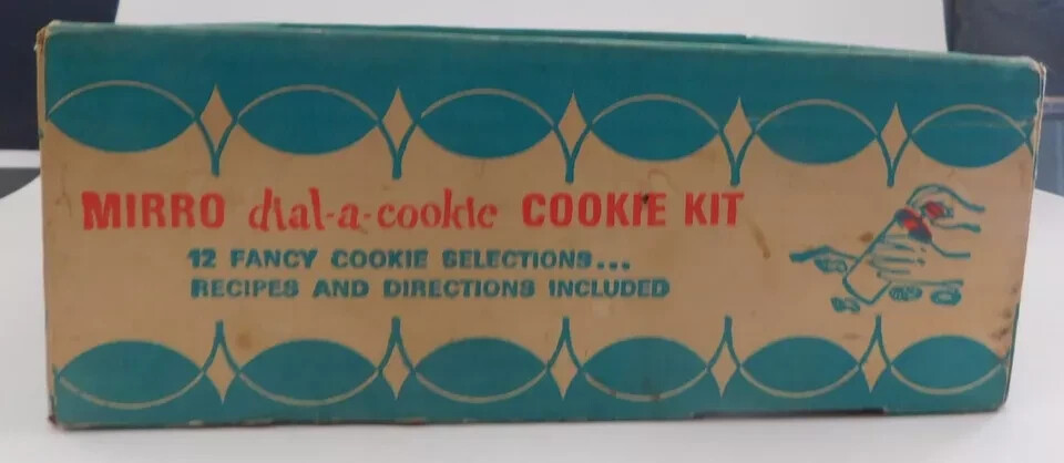 Mirro Dial A Cookie Kit Vintage Kitchen Press