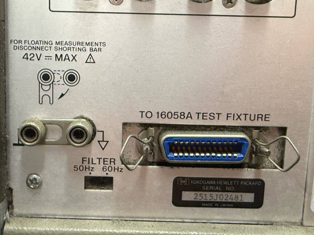 HP 4145A YOKOGAWA Semiconductor Parameter Analyzer