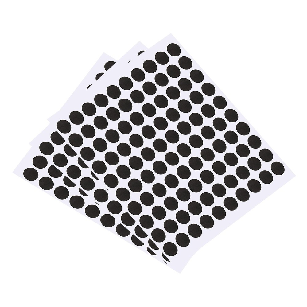 300pcs Pool Table Marker Dots Billiard Stickers Black