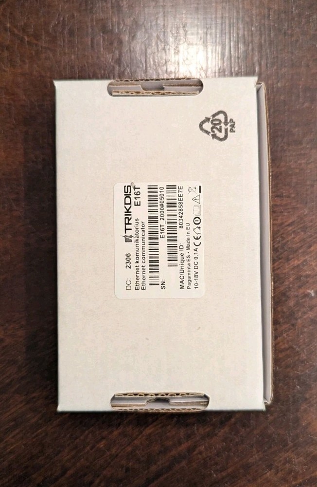 Trikdis Ethernet Communicator E16T - New
