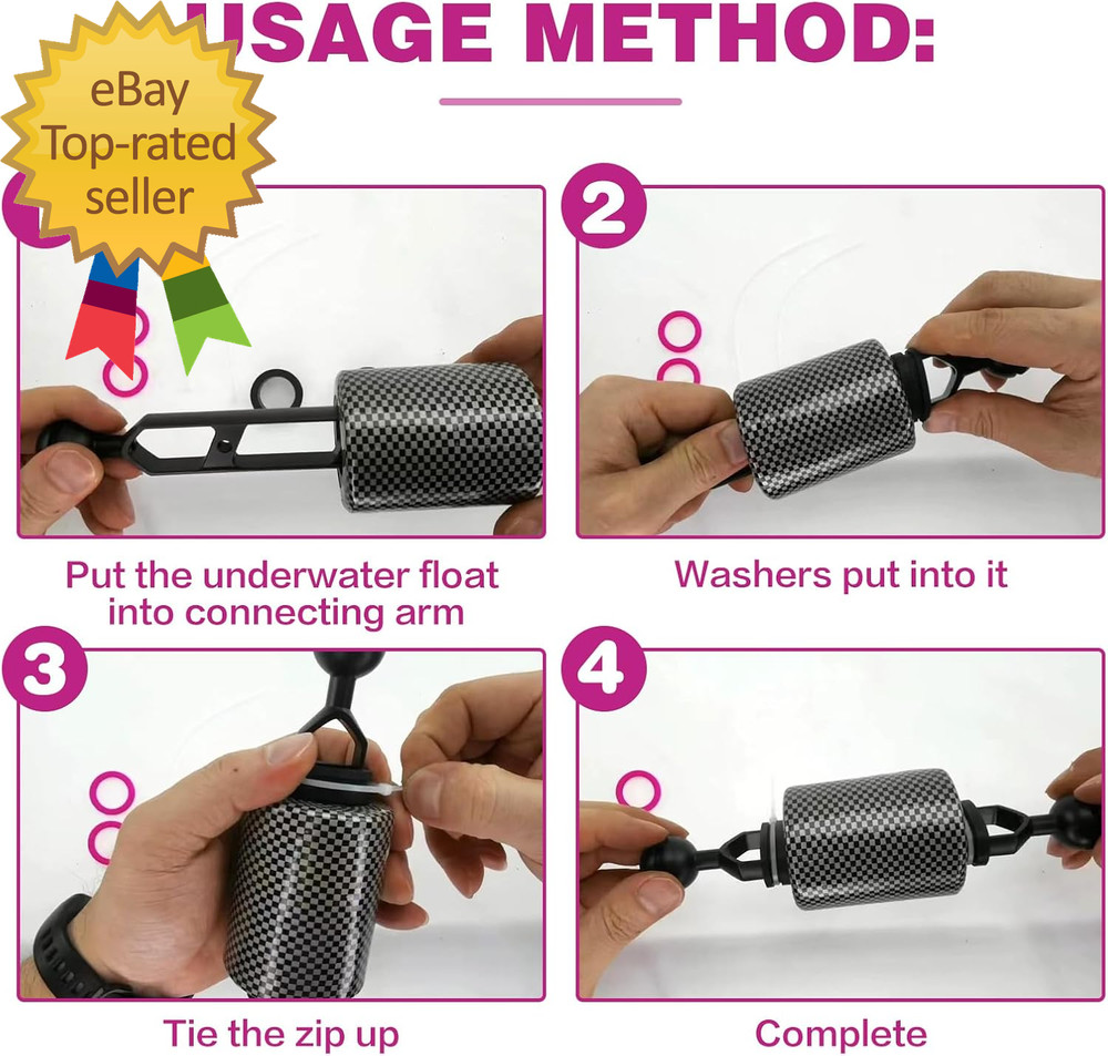 Buoyancy Floats for Scuba Diving Camera System Tray Video Light