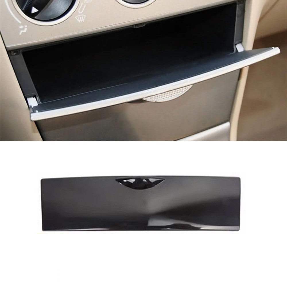 Black Front Center Console Storage Box Panel Cover For Toyota Corolla 2003-2008