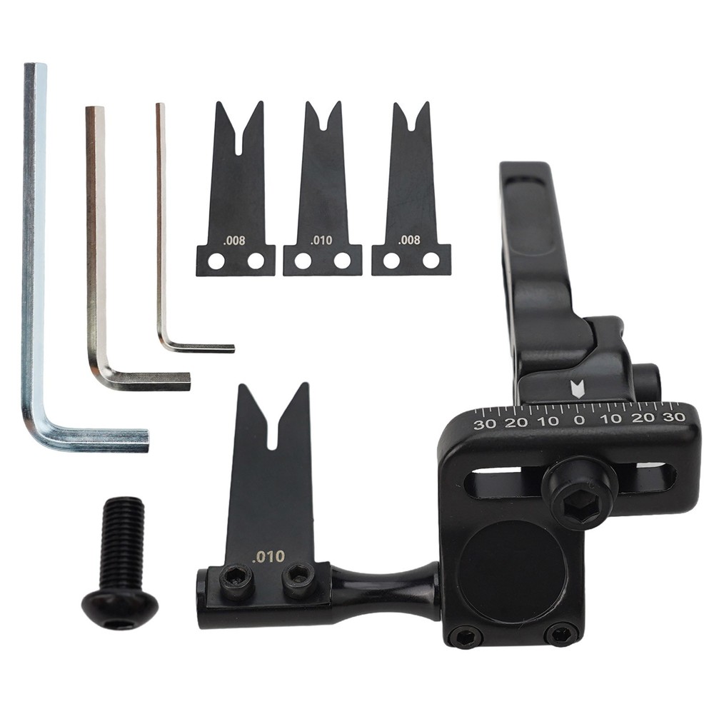 Premium steel arrow rest with easy installation and versatile adjustability