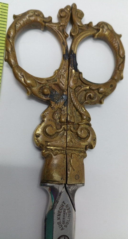 Antique German Scissors AUG. KNECHT SOLINGEN GERMANY