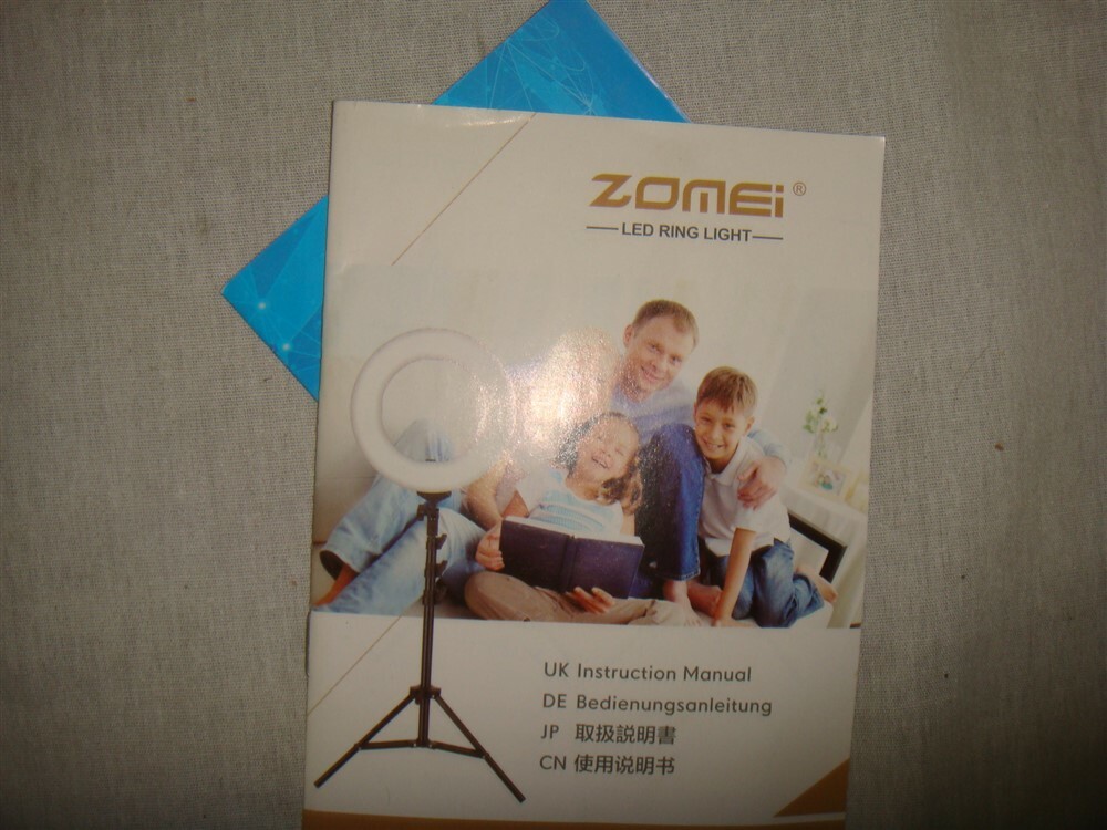 ZOOMEI 14" PHOTOGRAPHY STUDIO RING LIGHT